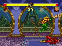 Justice League Task Force sur Sega Megadrive